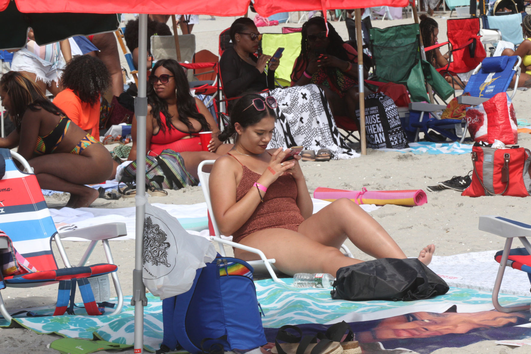 Black Girl Beach Day